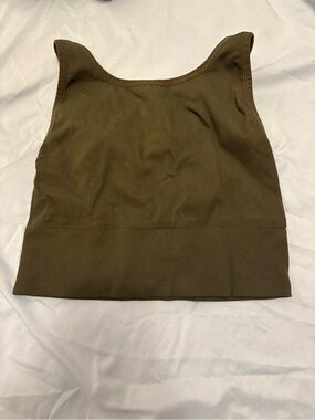Victoria Secret Ribbed Sports Bra Crop Tank